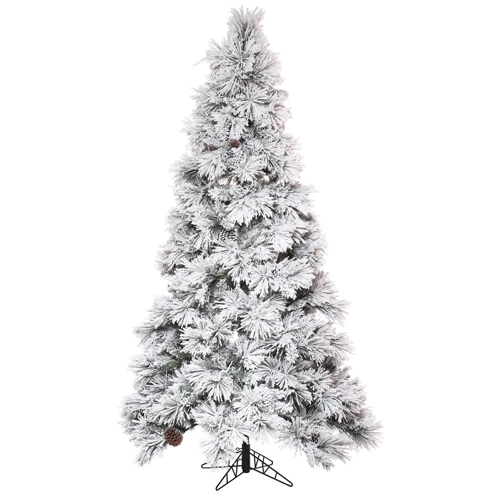 Flocked Christmas Tree